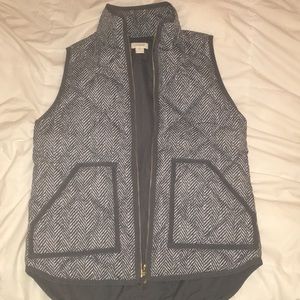 J crew herringbone puffer best